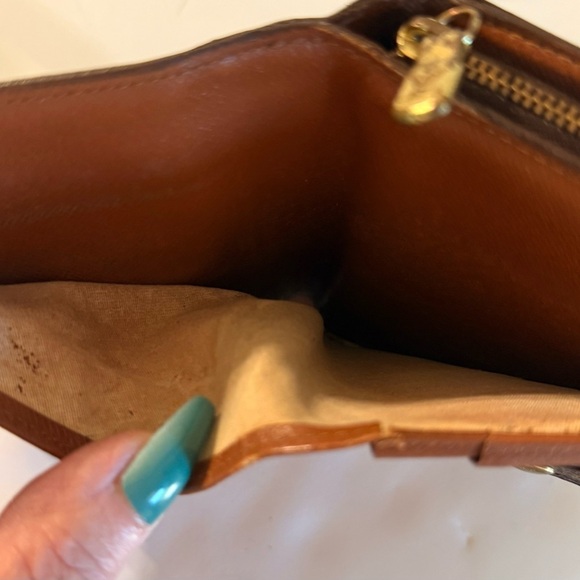 Louis Vuitton Brown Monogram Zippy Wallet 1998 SP0948 Cleaned Professional 6x4 - Picture 9 of 16